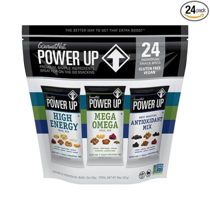 Power Up Assorted Trail Mix Travel Packs