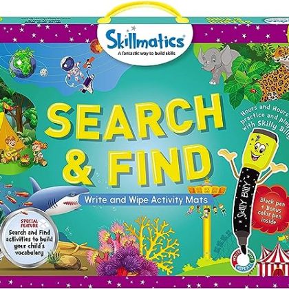 Skillmatics Search and Find Educational Game – Reusable